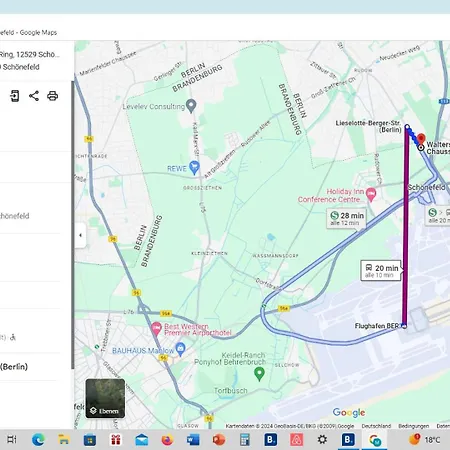 Apartamento Berlin - Flughafen Mit Küche *