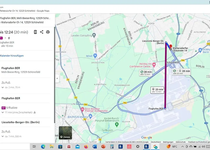 Apartamento Berlin - Flughafen Mit Küche *